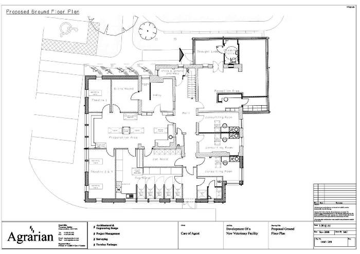 Veterinary Hospital Design Plan
